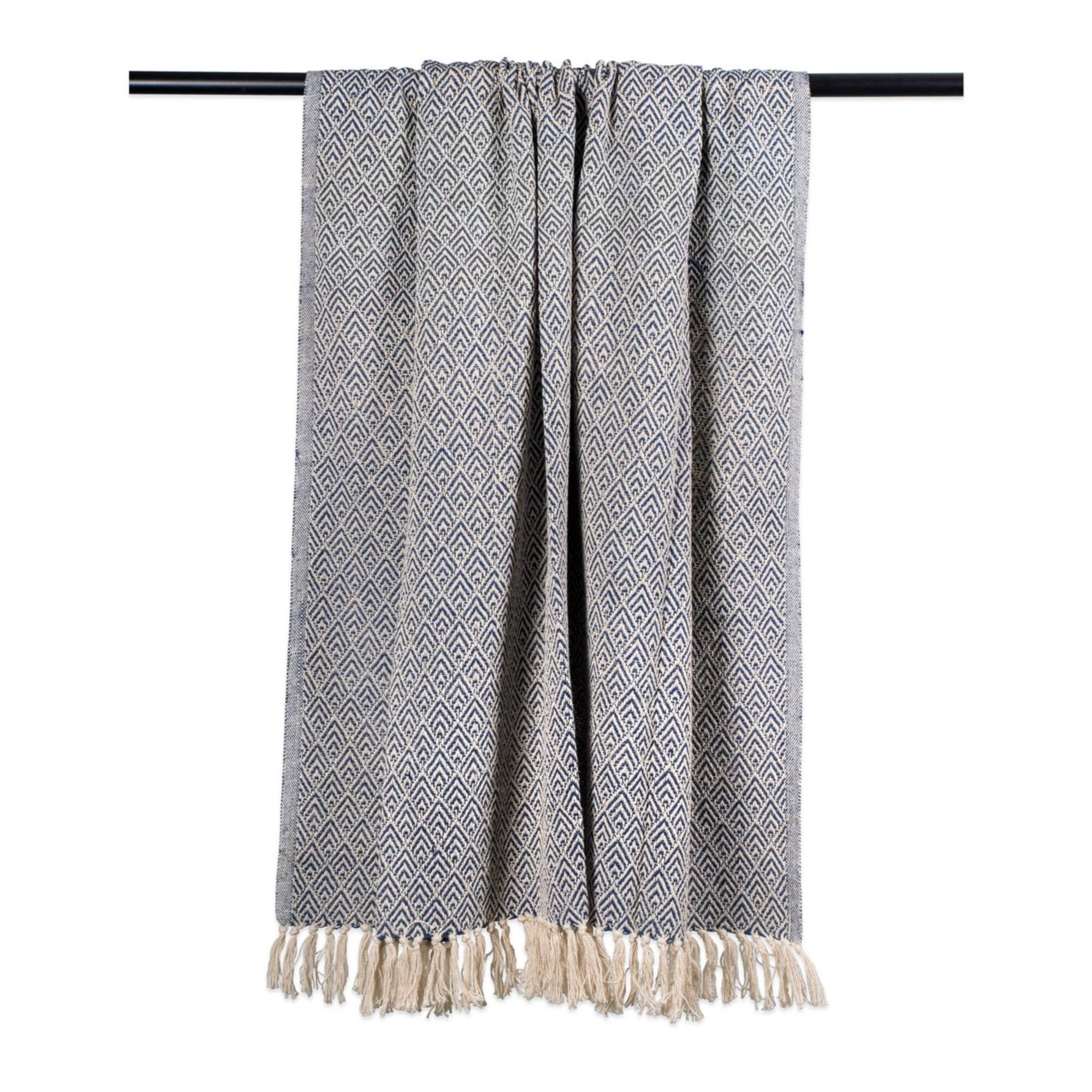 DII® Nautical Blue Diamond Throw